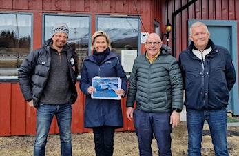 Idrettspresidenten innom Bjerkvik idrettspark