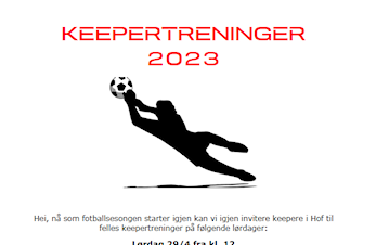 KEEPERTRENINGER 2023