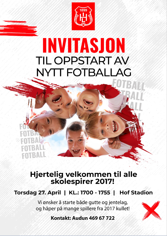Oppstart nytt fotballlag