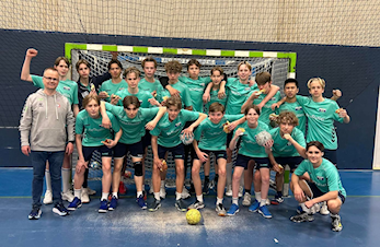 Mandag 8.mai hadde vi besøk av talentsjef på guttesiden i Norges håndballforbund, Claus Dalgaard-Hansen.