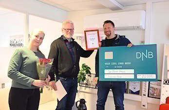Jan Øyvind har fått raushetsprisen 2023