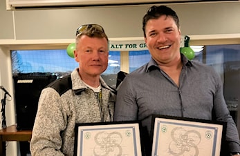 Tre nye æresmedlemmer