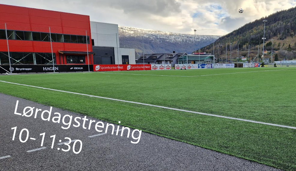 Vi startar opp lørdagstreningane førstkommande lørdag