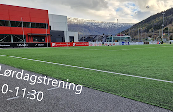 Vi startar opp lørdagstreningane førstkommande lørdag