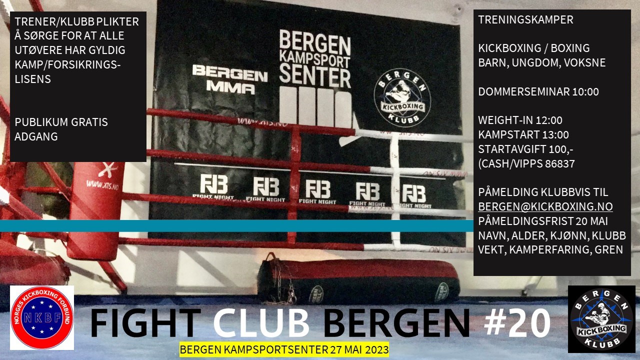 FIGHT CLUB BERGEN # 20
