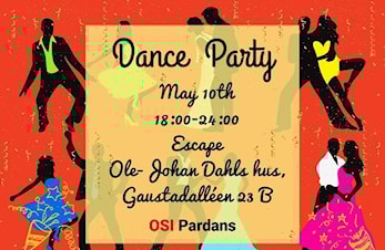 Dansefest på Escape, 10. mai