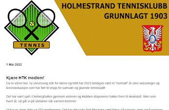 Nyhetsbrev fra HTK Mai 2023