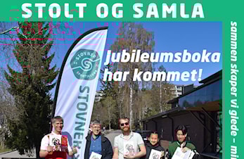 Jubileumsboka er ferdig!