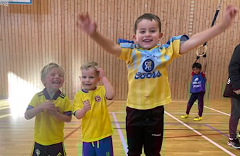 Morgendagens helter med trening i skarphallen - Skarp g2018