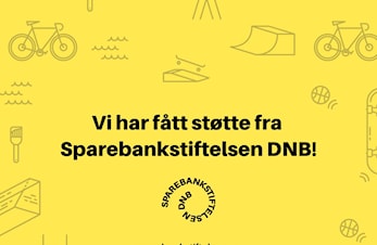 Pengegave til sykkelanlegget.