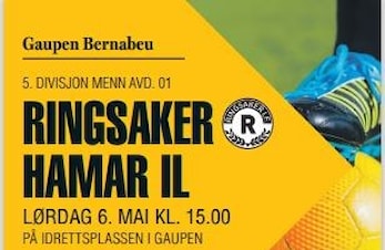 Årets første hjemmekamp for A- laget