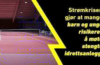 Vi må spare strøm!