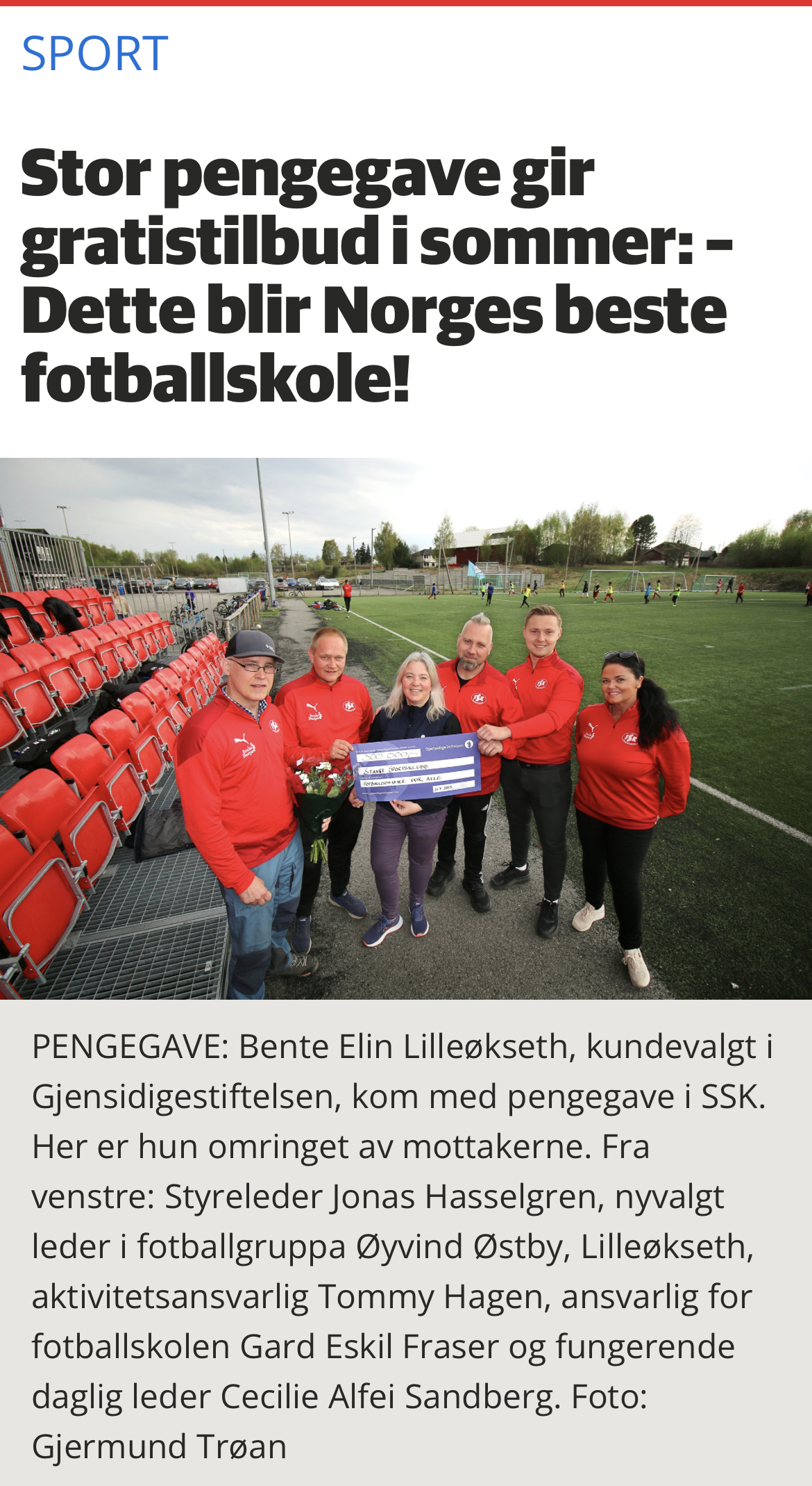 Norges beste fotballskole!