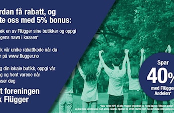 Godt tilbud via Flugger andelen