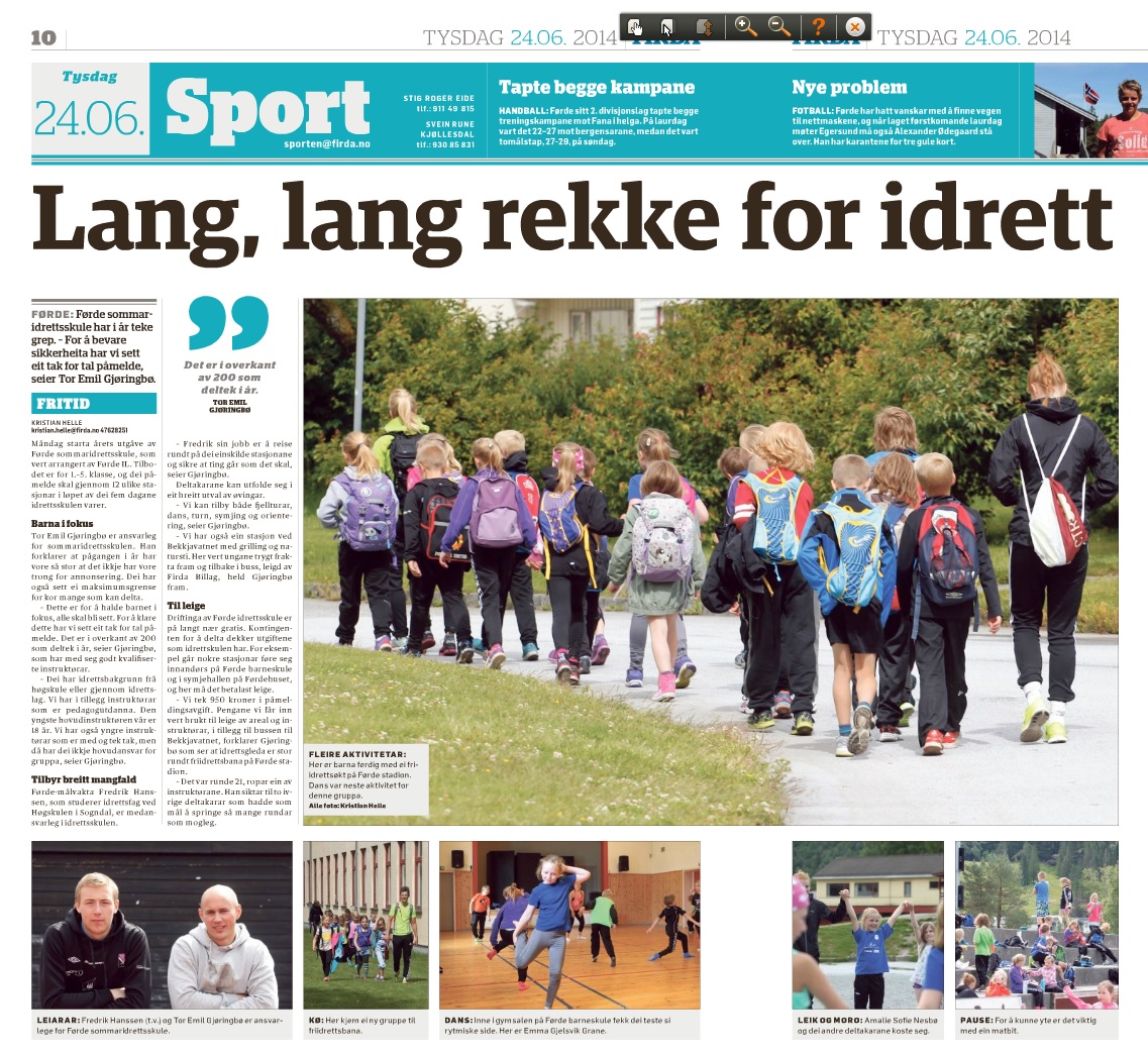 Sommaridrettsskulen i Firda
