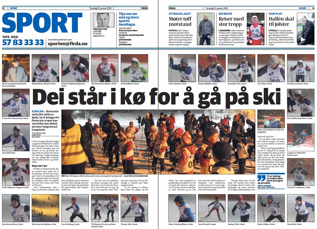 250 løperar på Skikarusellen!