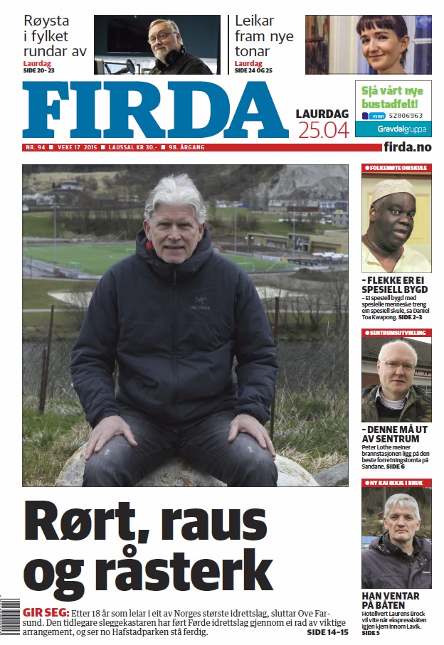 Ove takkar av etter 18 år som leiar
