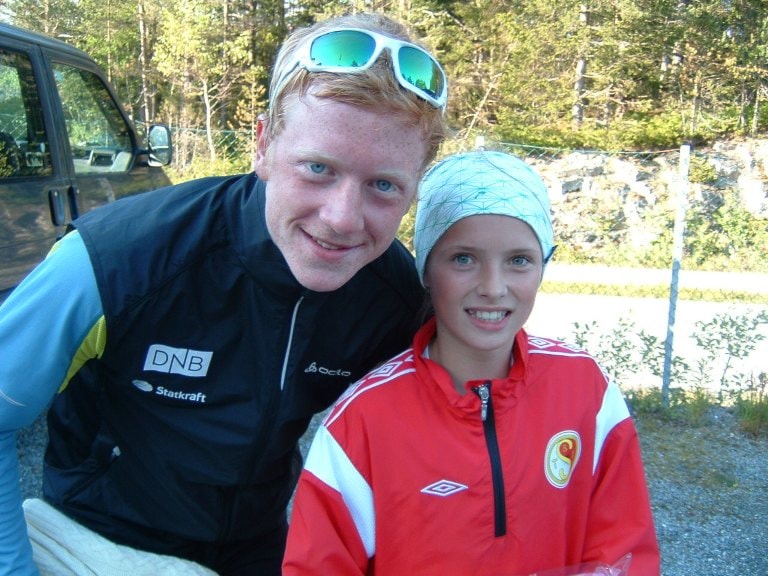 Johannes Thingnes Bø og Christine Humborstad. Foto: Inge Asbjørn Haugen