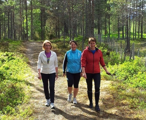 Grete Zachariassen, Wenche Arntsen og Bodil Dybevoll.