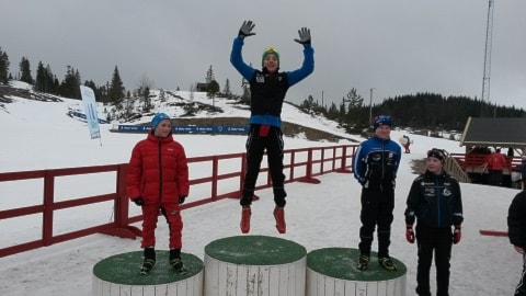 Pallen i klasse G14. Foto: Torstein Breivik
