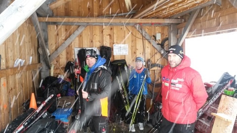 Prepping av ski til LM. Foto. Torstein Breivik