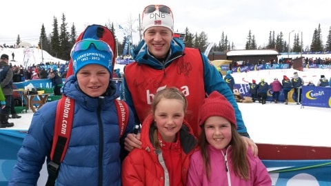 Oskar Guddal Breivik, Selma Guddal Breivik, Tania Plasencia-Norlie og Tarjei Bø. Foto: Torstein Breivik