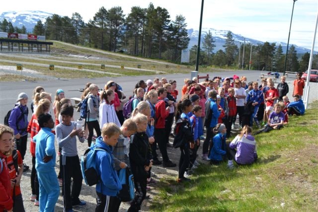 Skulesprinten 2013. Foto: Margunn Hjelmeset