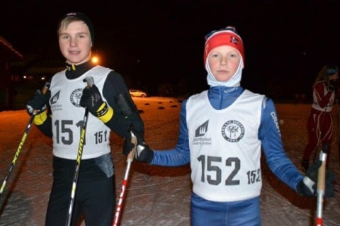 Nikolai Dispen Lødemel og Sigurd Fotland Fænn. Foto: Margunn Hjelmeset