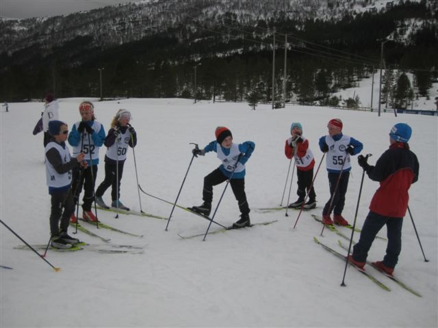Startfeltet i klasse 9-10 år