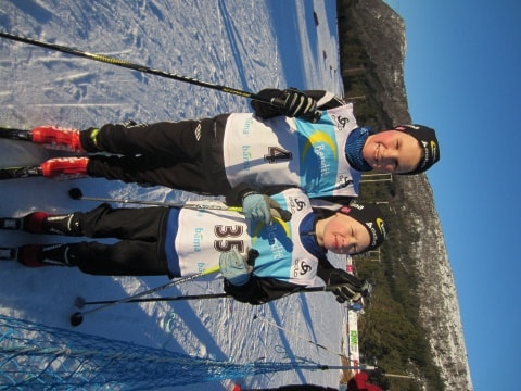 Nikolai og Elias Dispen Lødemel. Foto: Therese Dispen