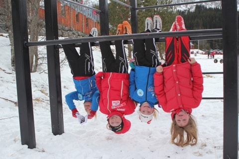 Oddrun, Maren, Mari Sofi og Selma. Foto: Ingrid Meland