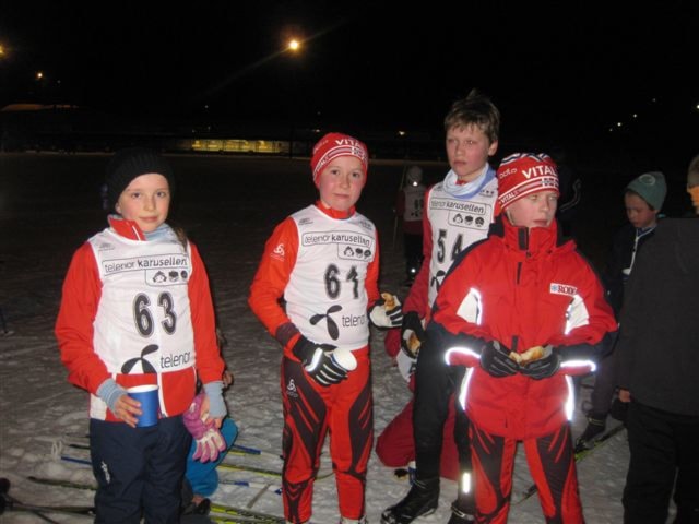 Ved målgong. Foto; Margunn Hjelmeset