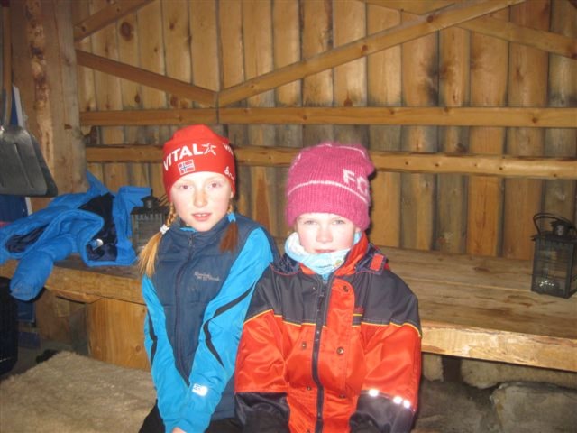 I årestova. Foto: Margunn Hjelmeset