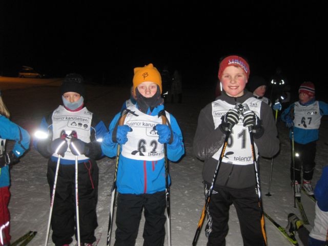 Bertine F. Reed, Daniel Eikås, Nikolai Dispen Lødemel. Foto: Margunn Hjelmeset