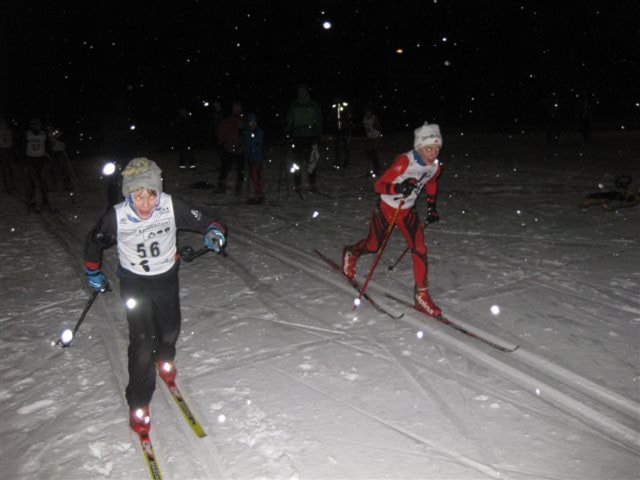 Magnus Midthjell Gjørven og Simon Hjelmeset Kirkeeide. foto: Sigbjørn Kirkeeide