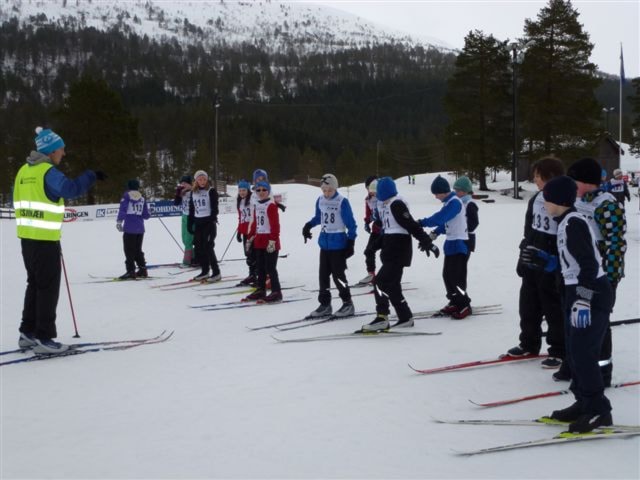 Skuleskirenn 2012. Foto: Margunn Hjelmeset