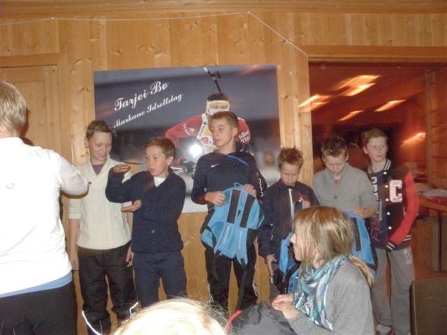 Klasse 11-12 år i cupen. Foto: Sigbjørn Kirkeeide