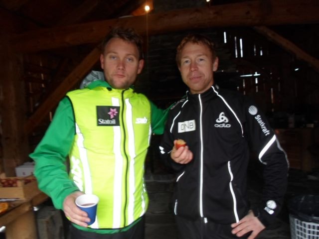 Sjur Ole Svarstad og Johnny Seljeset. Foto: Margunn Hjelmeset