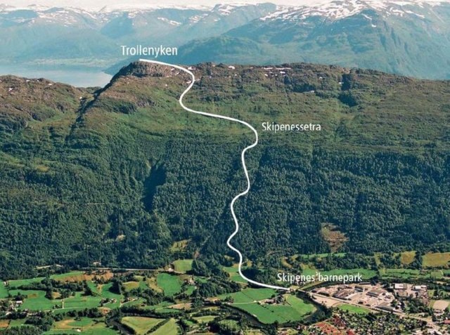 Trollenykjen Opp. Foto: Eid IL