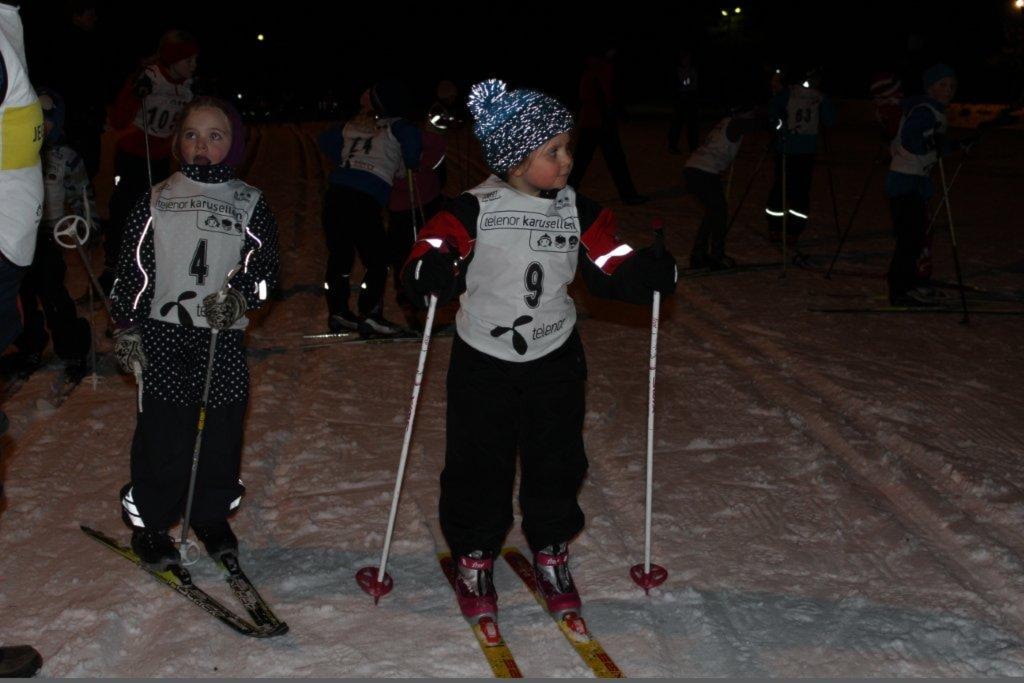 Victoria Bøe Fotland og Kjersti Fløtre Reed på cuprenn i 2013. Foto: Margunn Hjelmeset
