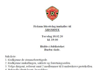 Årsmøteinnkallig 2021