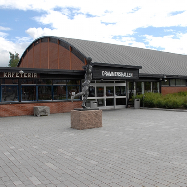 Første trening inne i Drammenshallen blir tirsdag 4. november. 