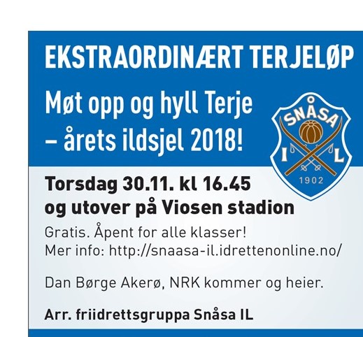 Ekstraordinært Terjeløp - 30.11.2017