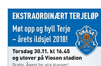 Ekstraordinært Terjeløp - 30.11.2017