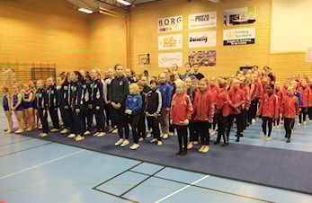 Flott konkurransestart for Troppsgymnastene