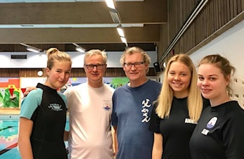 Svømmekurs for unge flyktninger