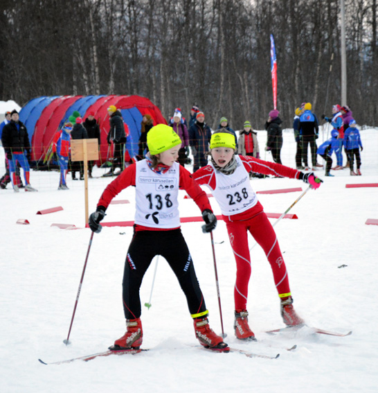 To-mannstafetten i Verdalskarusellen tirsdag 8.mars