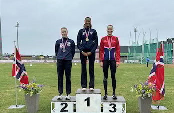 Jamila ble Norgesmester som førsteårssenior