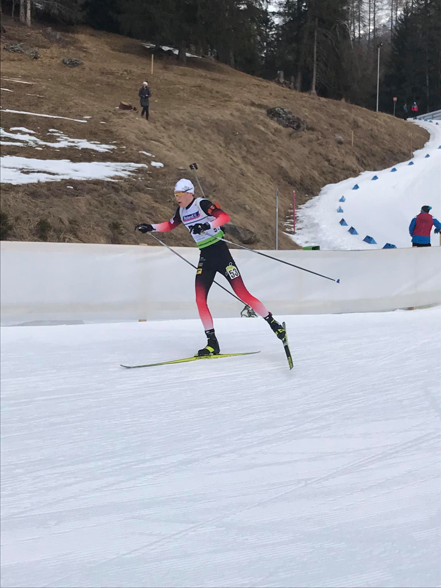 Martin Uldal inn til 6 plass i junior VM skiskyting