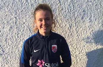 Sarina på landslagssamling